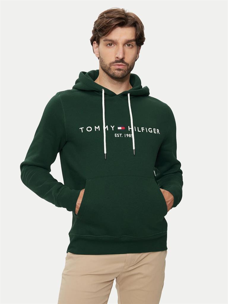 Hoodie με κουκούλα Tommy Πράσινο