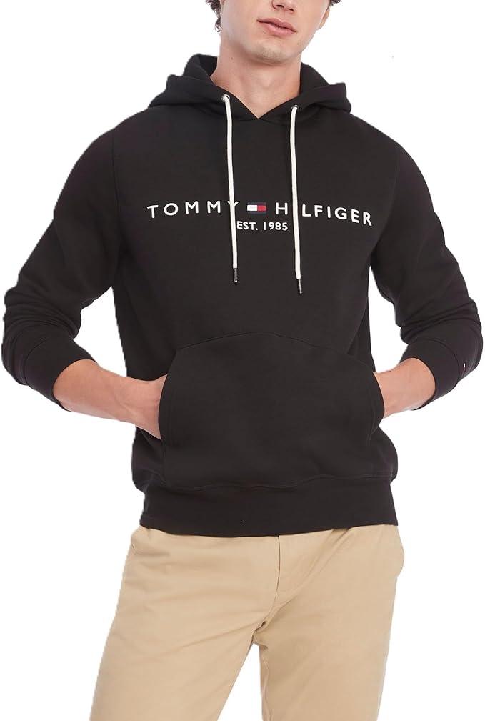 Hoodie με κουκούλα Tommy Μαύρο