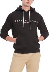 Hoodie με κουκούλα Tommy Μαύρο