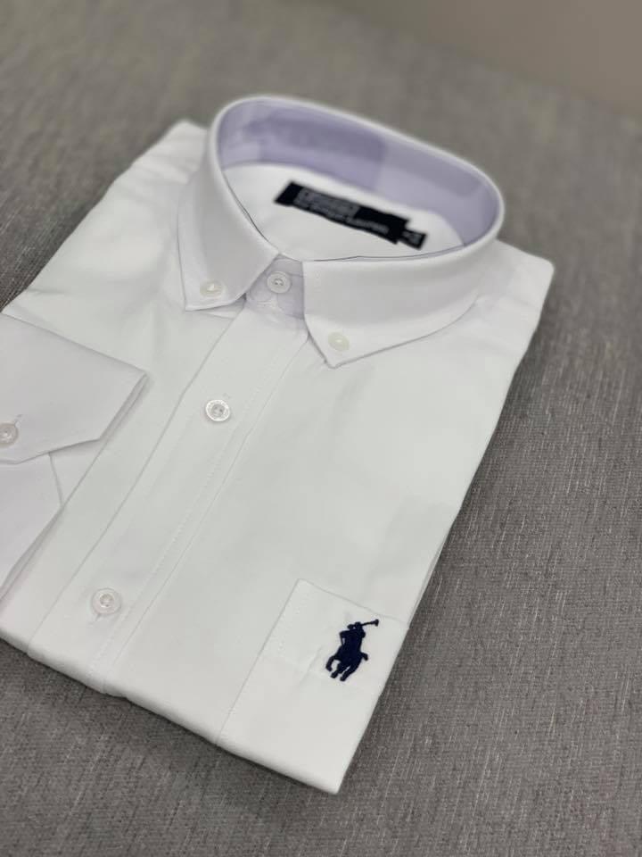 Πουκάμισο Ralph Lauren ΑΣΠΡΟ