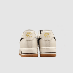 Nike Air Force 1 07 Low Cream Μαύρο