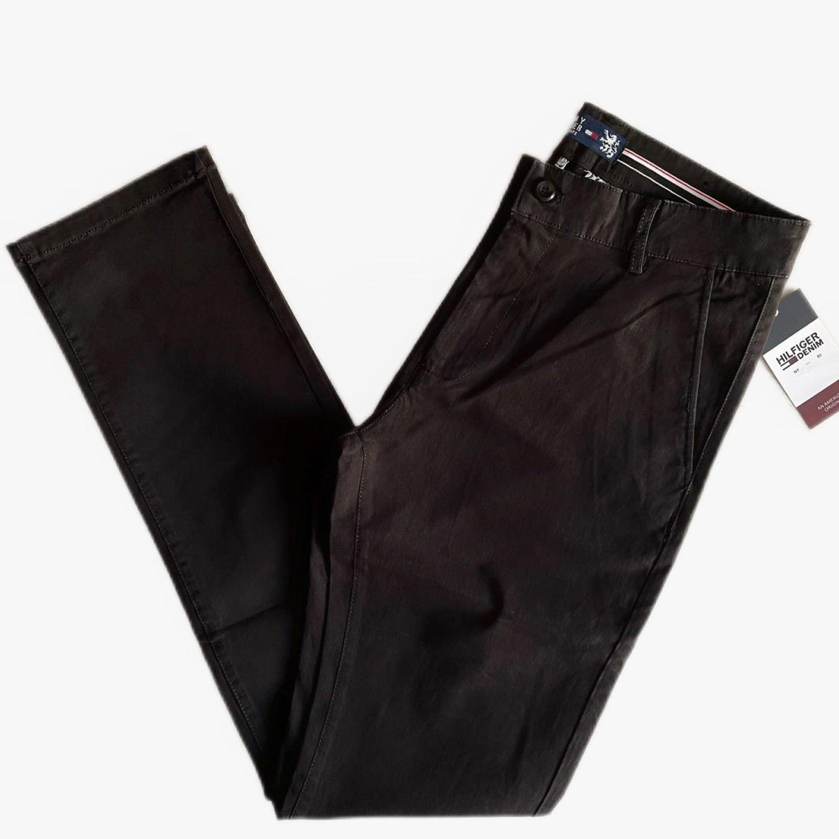 Παντελόνι Chinos Tommy Μαύρο